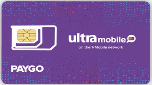 美国手机号码ultramobile paygo手机号码紫卡橙卡充值方法