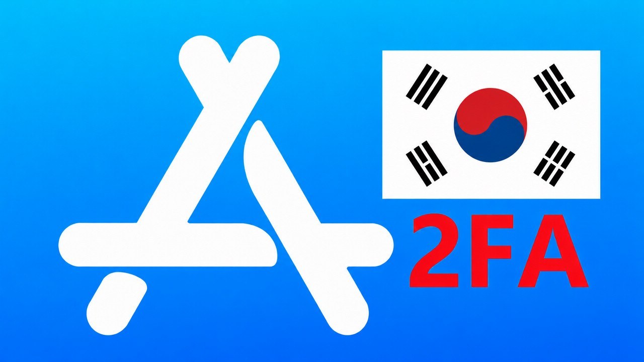 韩国区已开双重绑定手机号码API接码的苹果Appleid账号 - Apple ID新账号 | 已开双重验证 | 可下载不包项目