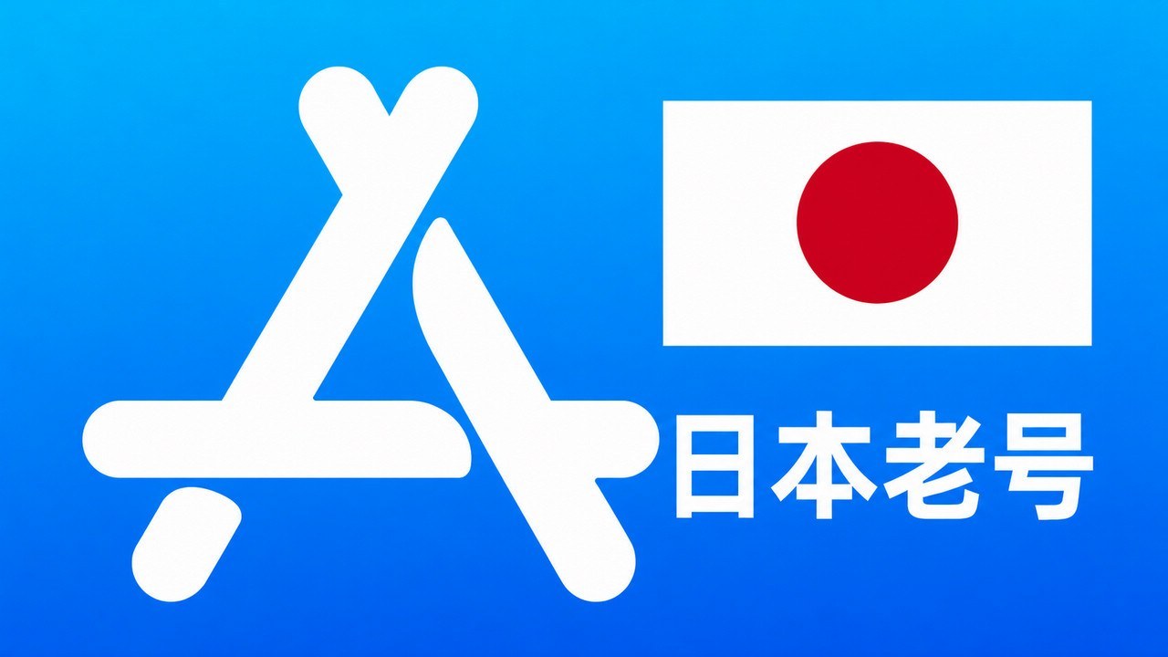日本苹果AppleID老账号一年以上可改资料 | 当天售后