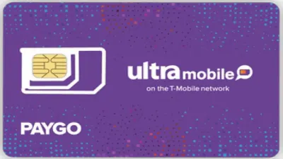 美国ultramobile paygo手机号码紫卡橙卡代充话费10美金 - TG/油管/奈飞 | 全球APP | 会员代开业务