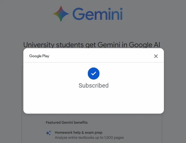 Google AI Pro Gemini Student-Verified 1-Year Account Description