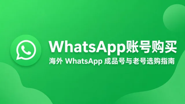 WhatsApp Account Purchase | Overseas WhatsApp Aged and Ready-to-Use Account Buying Guide