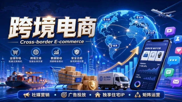 Cross-Border E-Commerce Special: Core APP Operations, Advertising Matrix, and Dedicated Residential IP Environment Analysis